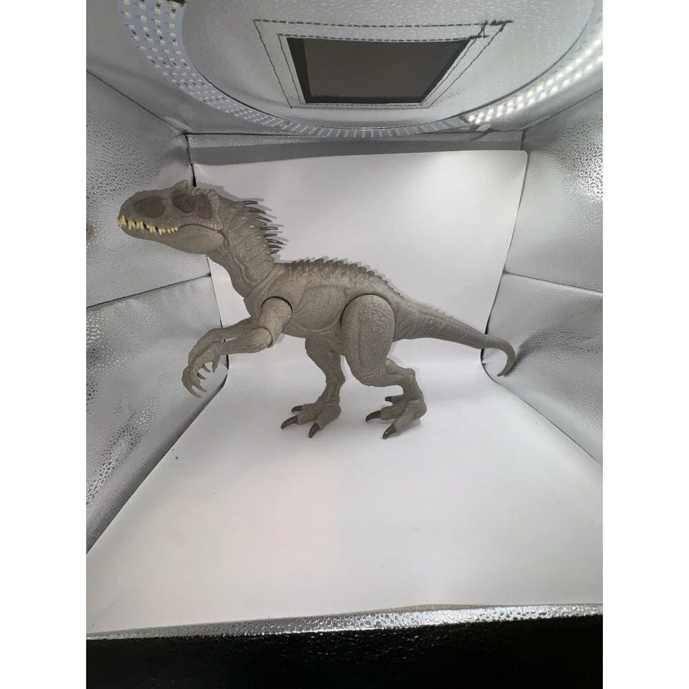 Jurassic World Camouflage n Battle Indominus Rex Figure Lights Sound Tested 22